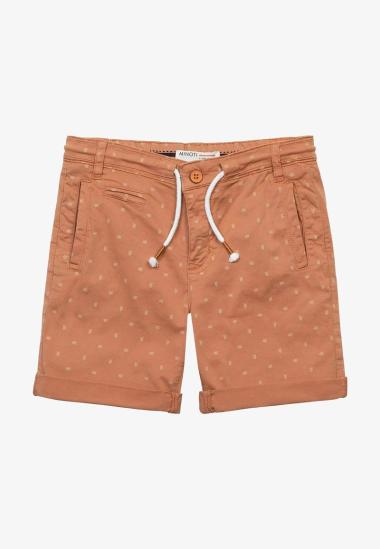 Wholesaler Minoti - Washed aop embroidered woven short