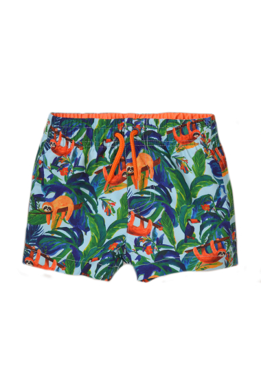Wholesaler Minoti - boys sky jungle aop board shorts