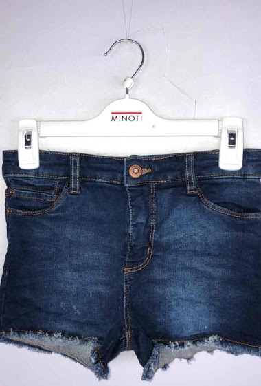 Grossiste Minoti - Short en jean délavé MINOTI ( 2DNM Short 4)