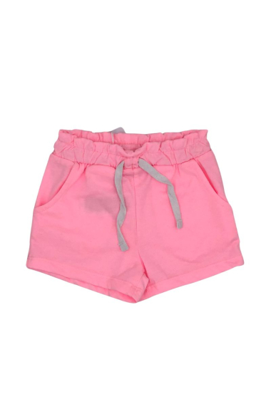 Großhändler Minoti - Rosa Basic-Jersey-Shorts (10SHORT 6) MINOTI