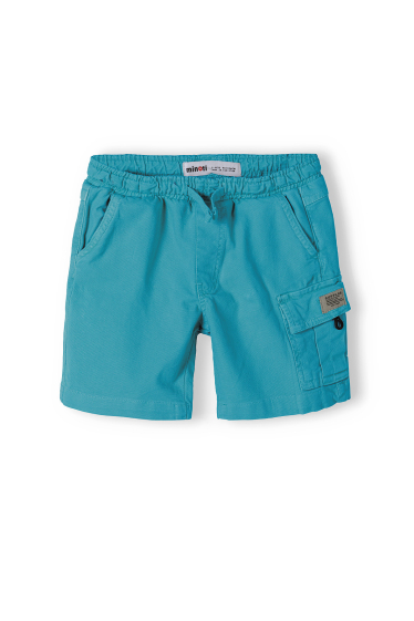 Großhändler Minoti - Schlichte blaue Shorts (BABOON 5) MINOTI