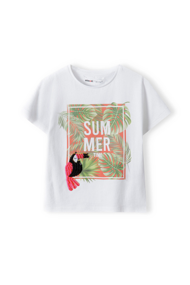 Großhändler Minoti - T-Shirt mit tropischem Print (SUNDOWN 6) MINOTI