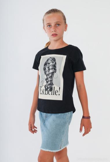Grossiste Minoti - T-shirt manches courte "est belle " (14TEE 29) MINOTI
