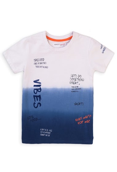 Grossiste Minoti - T-shirt manches courtes ombré MINOTI (Flow 5)