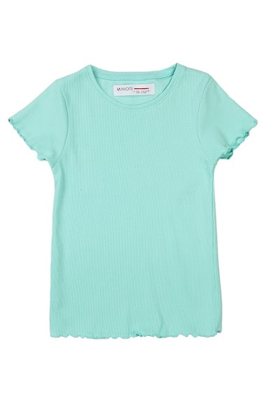 Grossiste Minoti - Tee-shirt manches courtes cotelé rib 1x1 uni MINOTI
