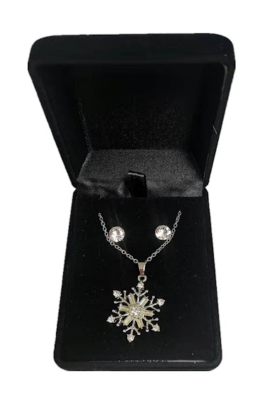 Mayorista MET-MOI - Necklace set box with earrings