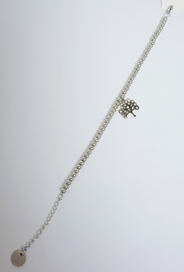 Großhändler MET-MOI - Stainless steel tree bracelet