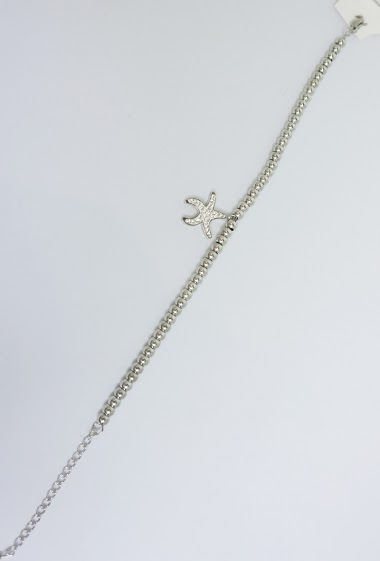 Großhändler MET-MOI - Stainless steel starfish bracelet