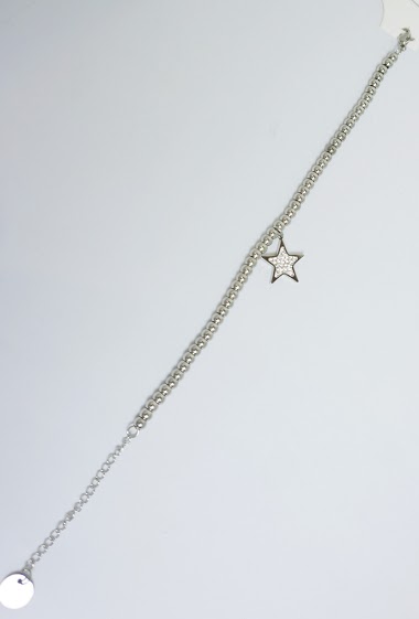 Großhändler MET-MOI - Star stainless steel bracelet