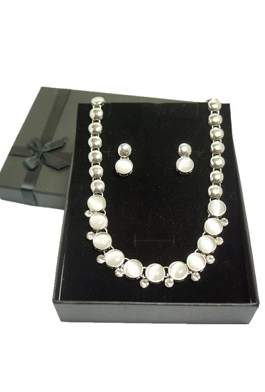 Mayorista MET-MOI - Necklace set gift box with earrings