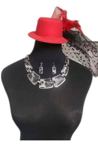 Wholesaler MET-MOI - Necklace with earrings