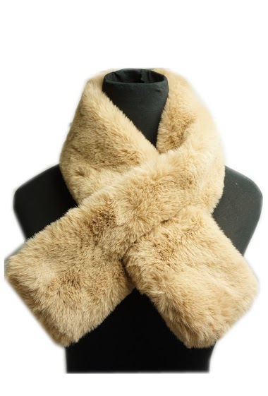 Wholesaler MET-MOI - Winter Warm Faux Fur Scarf