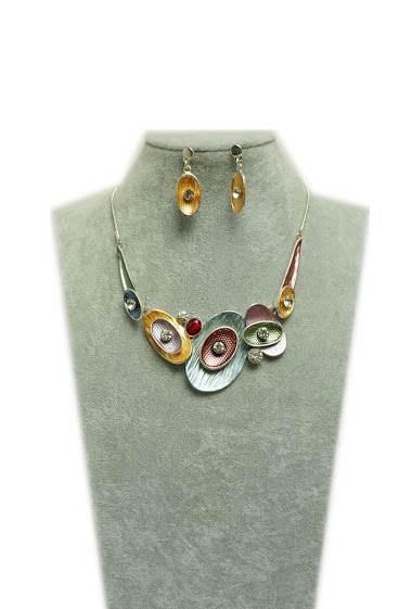 Wholesaler MET-MOI - Necklace with earring