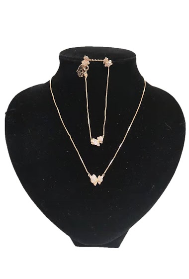 Wholesaler MET-MOI - Necklace set with earrings for children