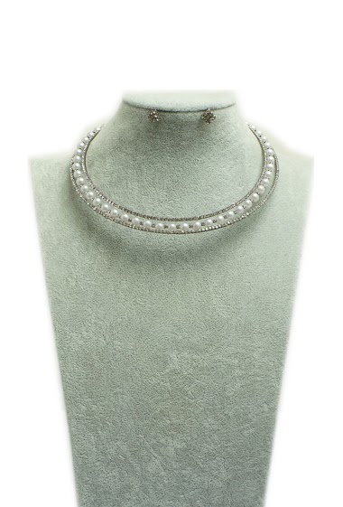 Wholesaler MET-MOI - Necklace  with earrings