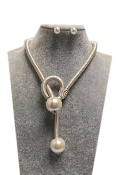 Mayorista MET-MOI - Necklace with earrings