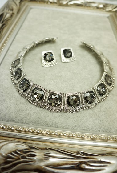 Wholesaler MET-MOI - Necklace  with earrings