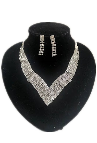 Wholesaler MET-MOI - Necklace and earrings set