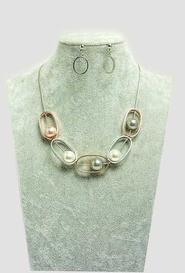 Wholesaler MET-MOI - Necklace with earing