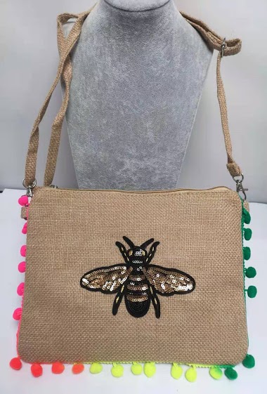 Wholesaler MET-MOI - Women's Woven Crossbody Bag, Crossbody Bag, Beach Straw Bag