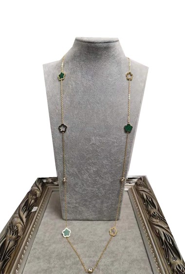 Mayorista MET-MOI - Stainless steel long necklace