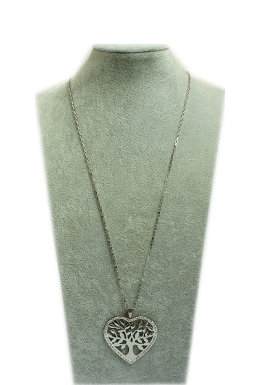 Wholesaler MET-MOI - Stainless steel long necklace