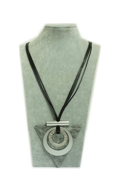 Mayorista MET-MOI - Aluminum long necklace