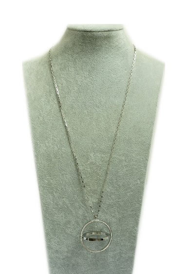 Wholesaler MET-MOI - Stainless steel long necklace