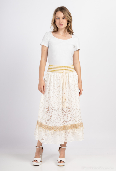 Wholesaler Miss Azur - Lace Skirt