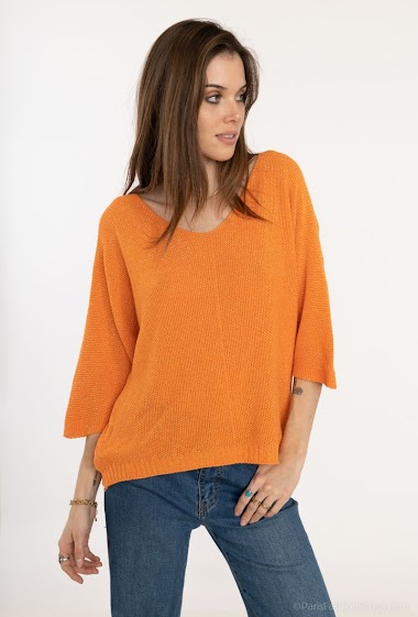 Wholesaler Miss Azur - Sparkly sweater top