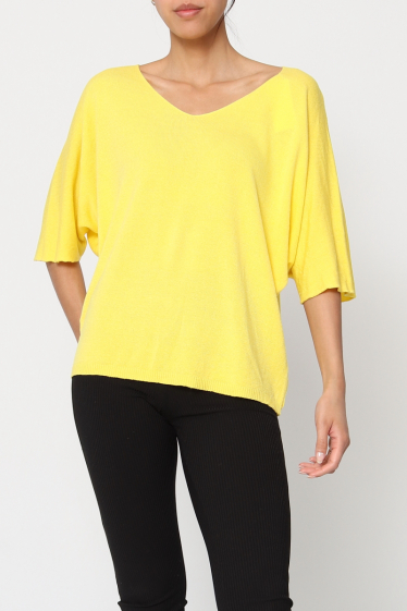 Wholesaler Miss Azur - Basic sweater top