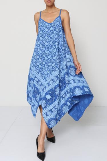 Wholesaler Miss Azur - Flower printed dress
