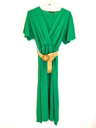 Wholesaler Miss Azur - Long wrap dress