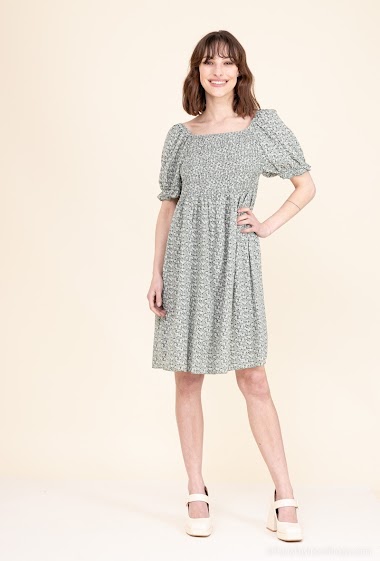 Wholesalers Miss Azur - Ballon sleeve , puffy sleeve dress