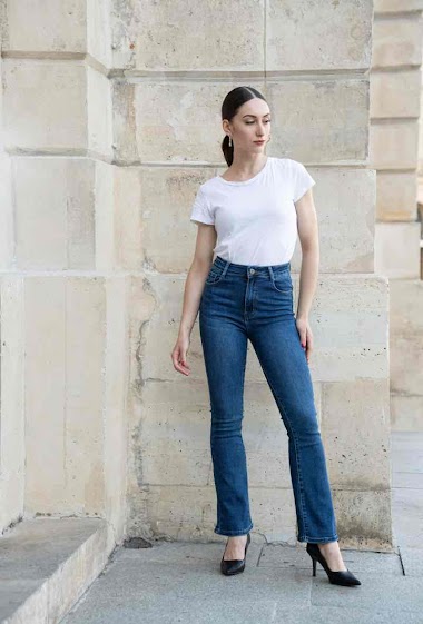 Grossiste Miss Bon - Jeans flared