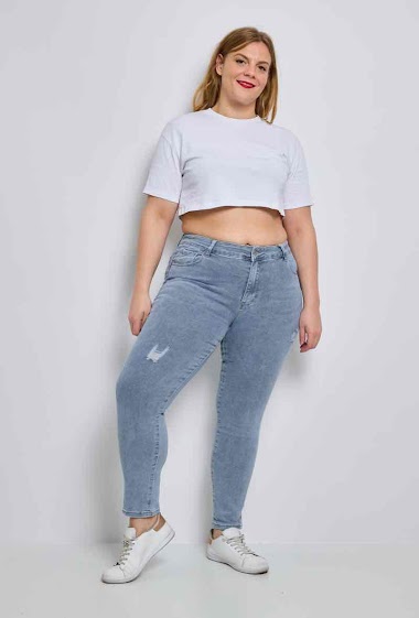 Skinny jeans push up big size