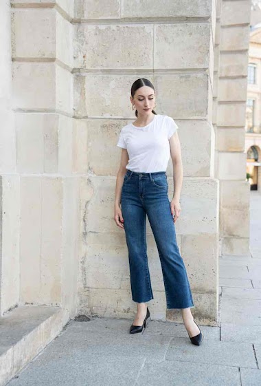 Großhändler Miss Bon - Wideleg jeans