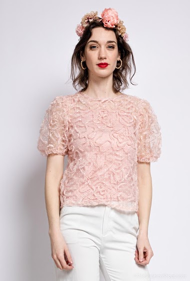 Wholesaler Miss Charm - Transparente blouse