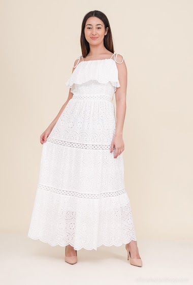 Wholesaler Miss Charm - Bohemian lace dress