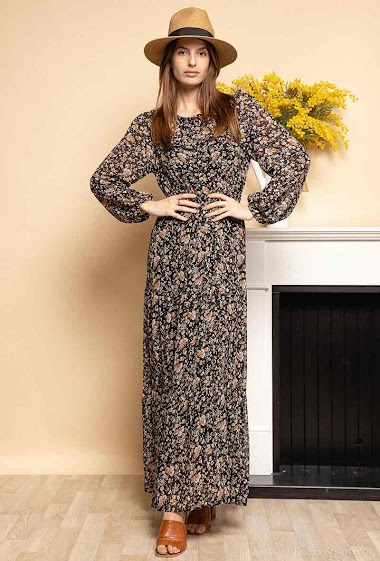 Wholesaler Miss Charm - Floral print dress