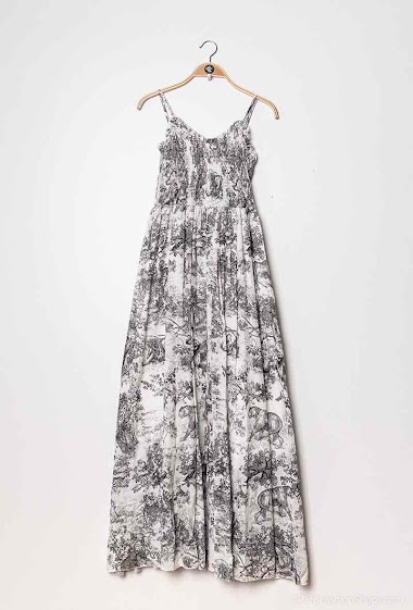 Wholesaler Miss Charm - Printed dress