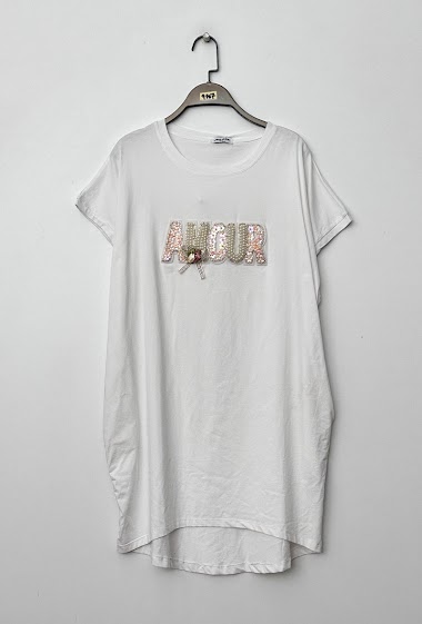 Grossiste Miss Charm - T-shirt Long