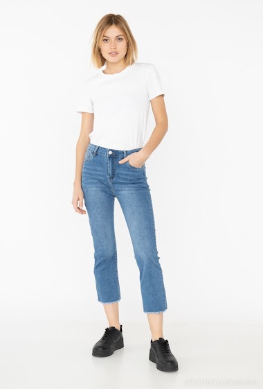 Mayorista Miss Fanny - Straight fit 7/8e jeans