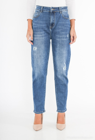 Wholesaler Miss Fanny - Ripped mom jeans