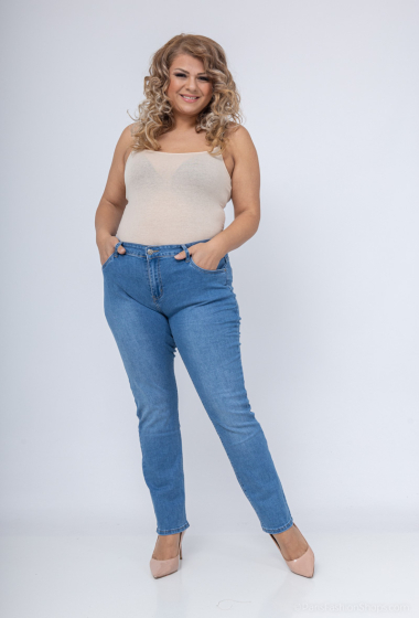 Wholesaler Miss Fanny - Big size straight cut jeans