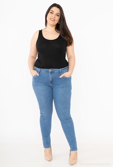 Wholesaler Miss Fanny - Big size slim jeans