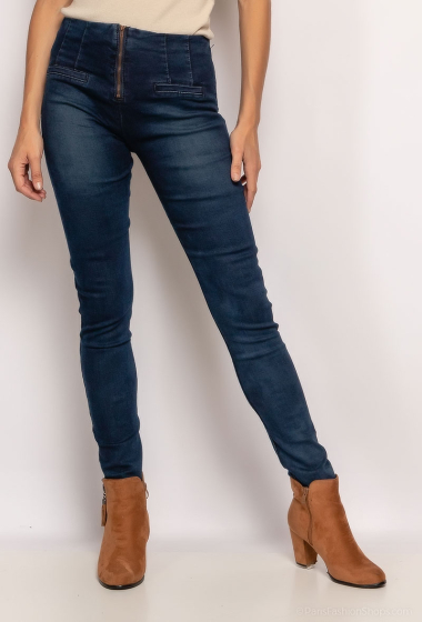 Wholesaler Miss Fanny - Jeans with zip