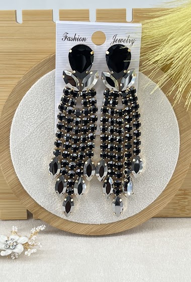 Mayorista Missra Bijoux - Fancy rhinestone earrings