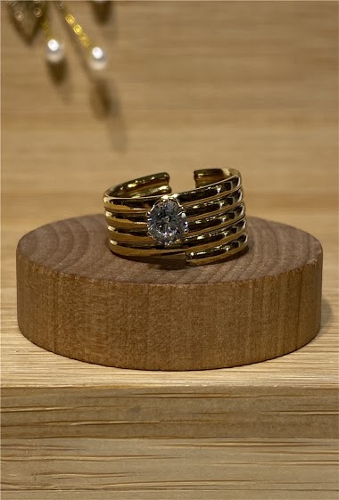 Großhändler Missra Paris - Stainless steel ring