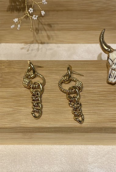 Großhändler Missra Paris - Stainless steel earrings172